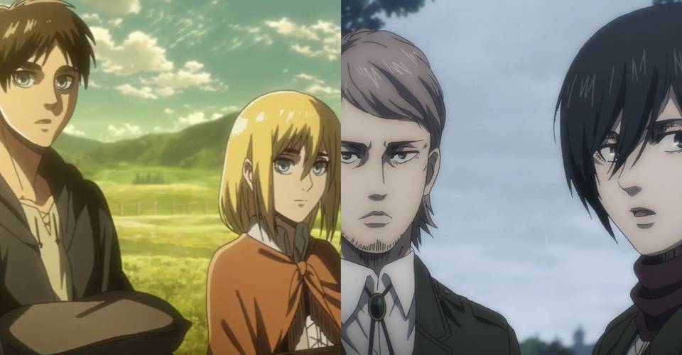 Attack On Titan 10 Romances Nobody Saw Coming Screenrant Attack On Titan 10 Romances Nobody Saw Coming Screenrant