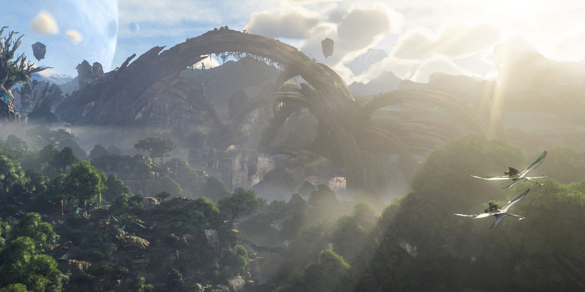 Avatar Frontiers of Pandora landscape