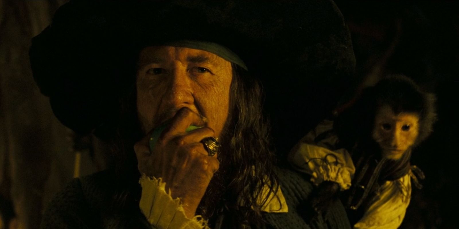 Barbossa making an epic return in Pirates Of The Caribbean Dead Man's Chest