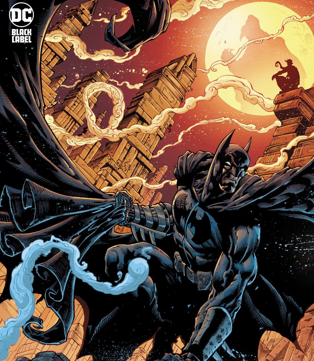 Batman Bigby Wolf Crossover Comic Cover Art