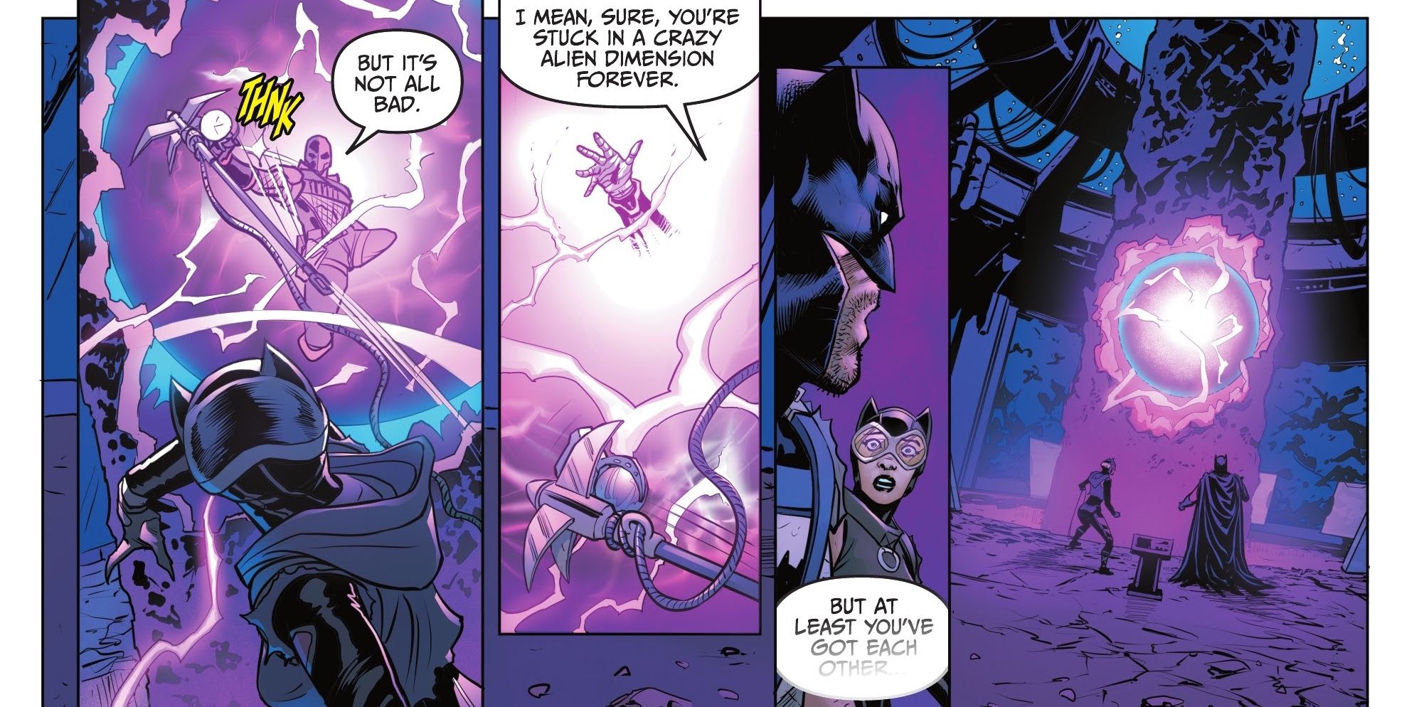 Batman Battles Deathstroke Over The Secret Power Behind Fortnite