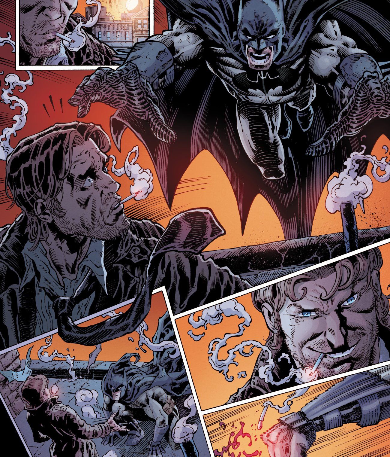 Batman Meets Bigby Wolf Comic Preview