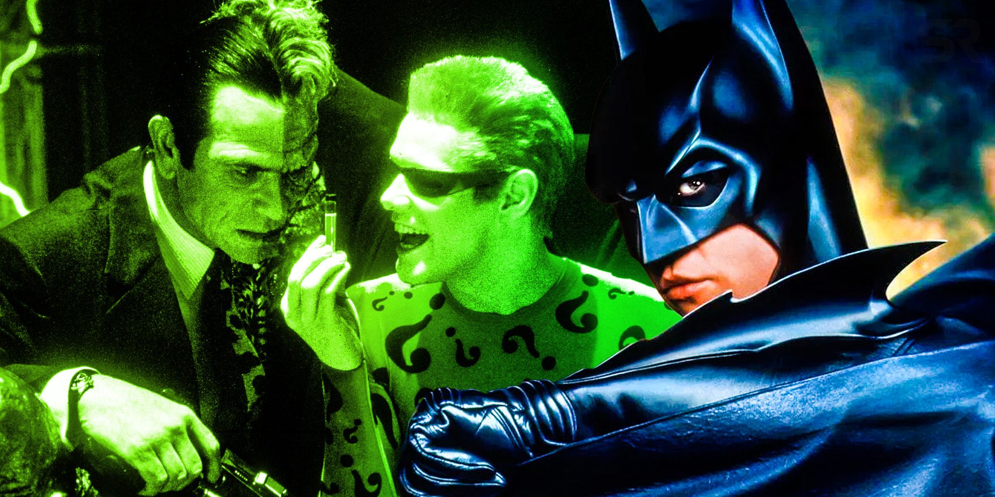 Batman forever biggest Problem Was Using Riddler AND Two-Face