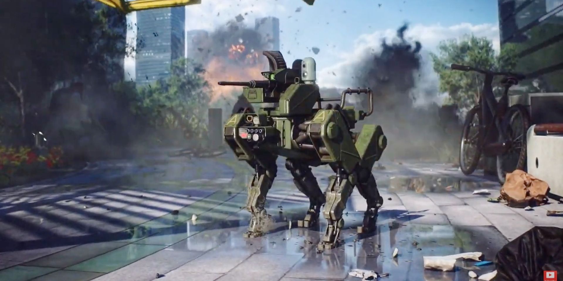 Battlefield 2042's Ranger Robot