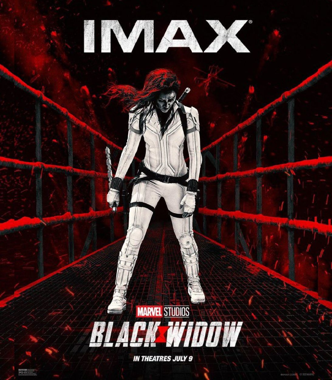 Black Widow Imax Poster Vertical