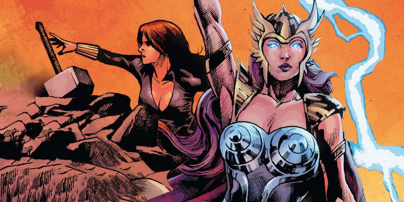 Black Widow Thor Marvel Comics