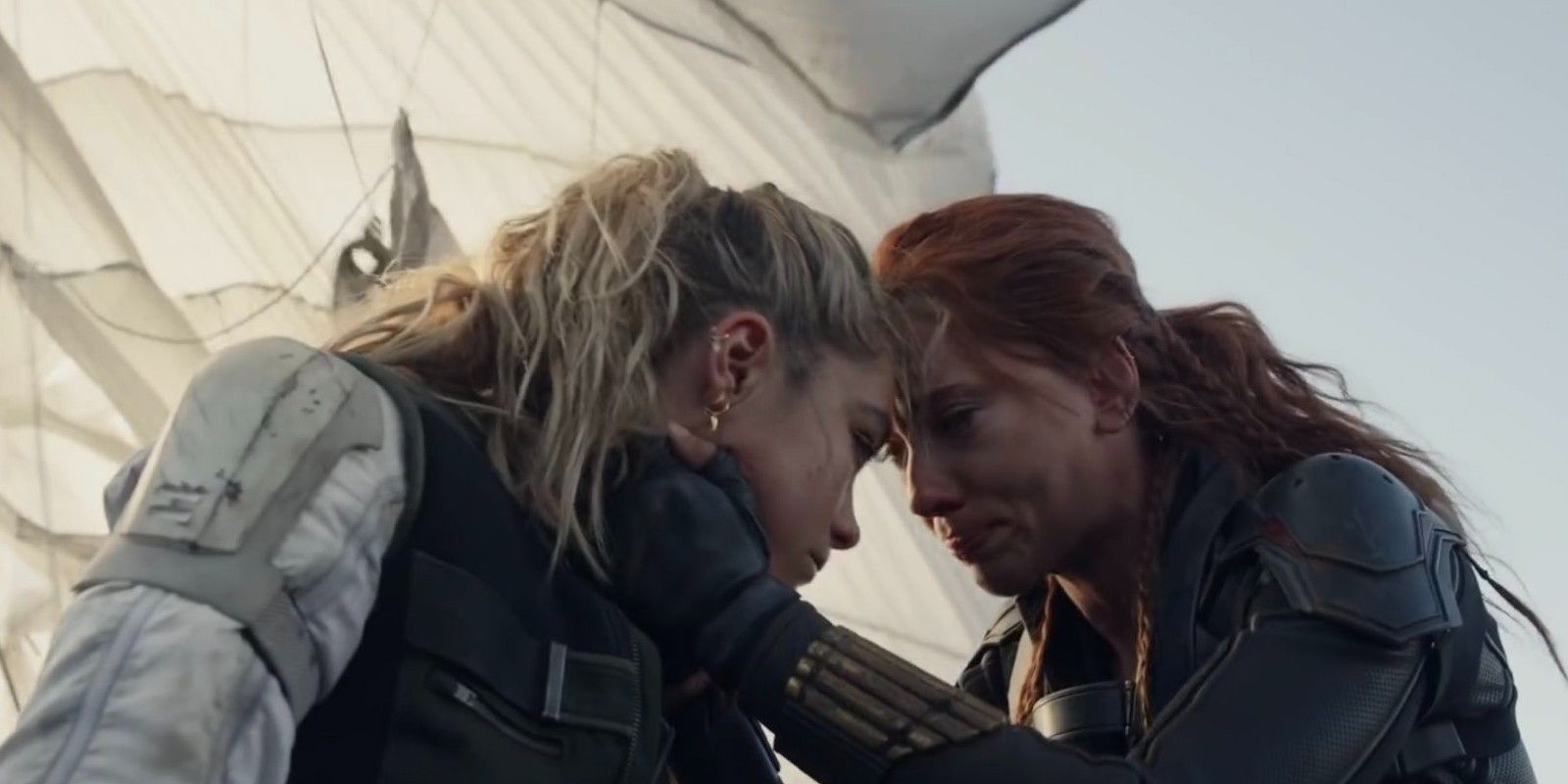 Yelena and Natasha put their heads together in Black Widow