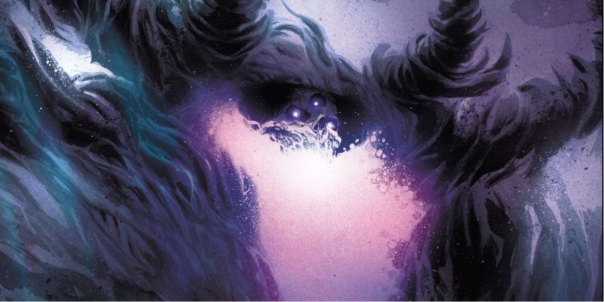 Galactus and Thor face off against the Black Winter in Marvel comics