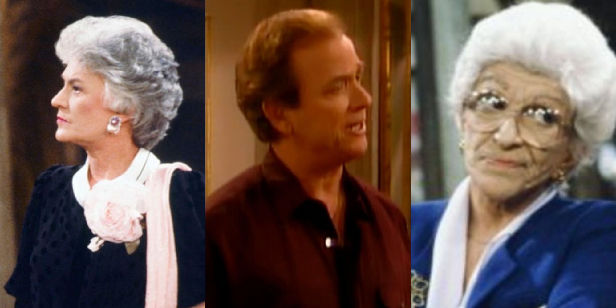 Blanche's son, Dorothy and Rose from Golden Girls