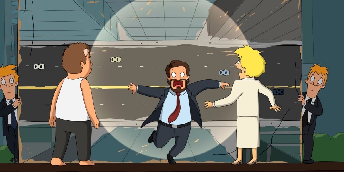 Gene sings in a one-man Die Hard musical