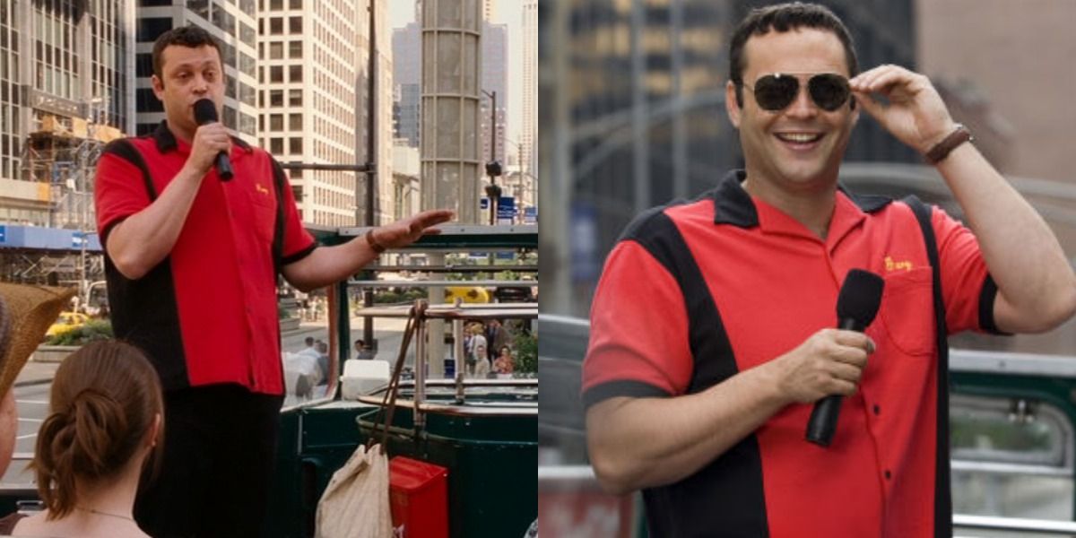 Vince Vaughn Bus Tour Guide in The Breakup