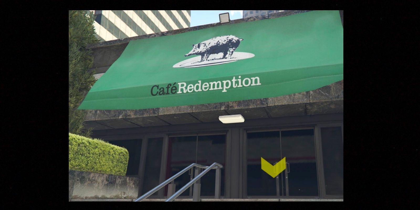 Cafe Redemption RDR Easter Egg In GTA 5.