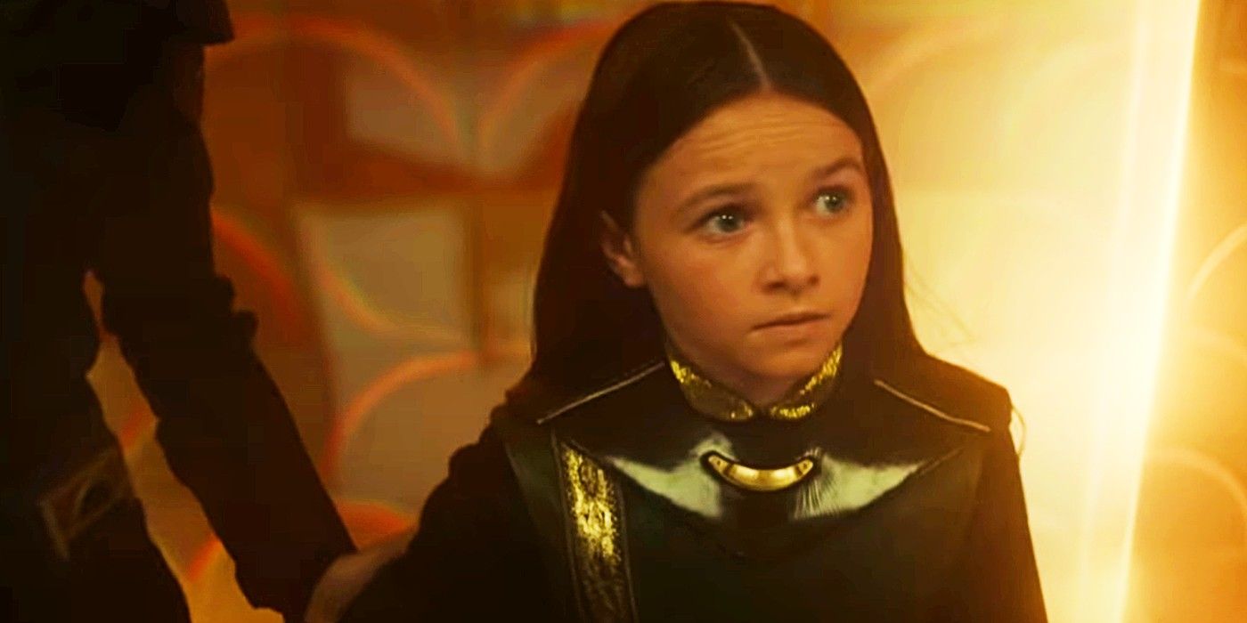 Cailey Fleming as Young Sylvie in Loki