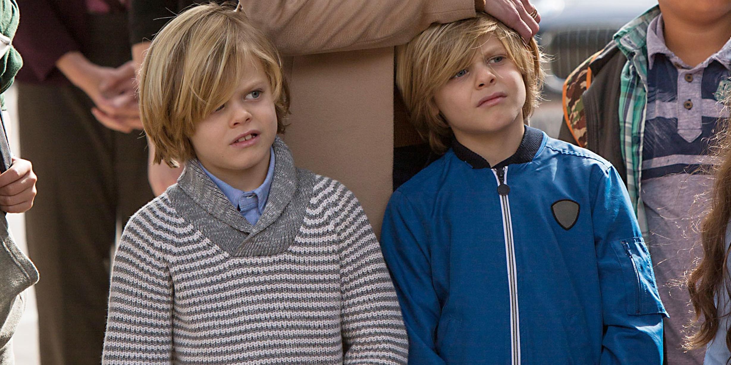 Cameron and Nicholas Crovetti as Celeste's sons in Big Little Lies.