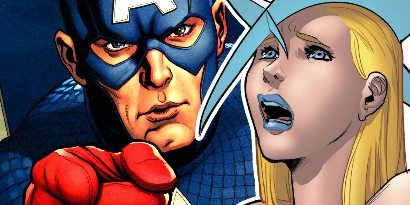 x-men characters, If Captain America fought against Emma Frost, he wouldn’t be able to even leave a dent on her.