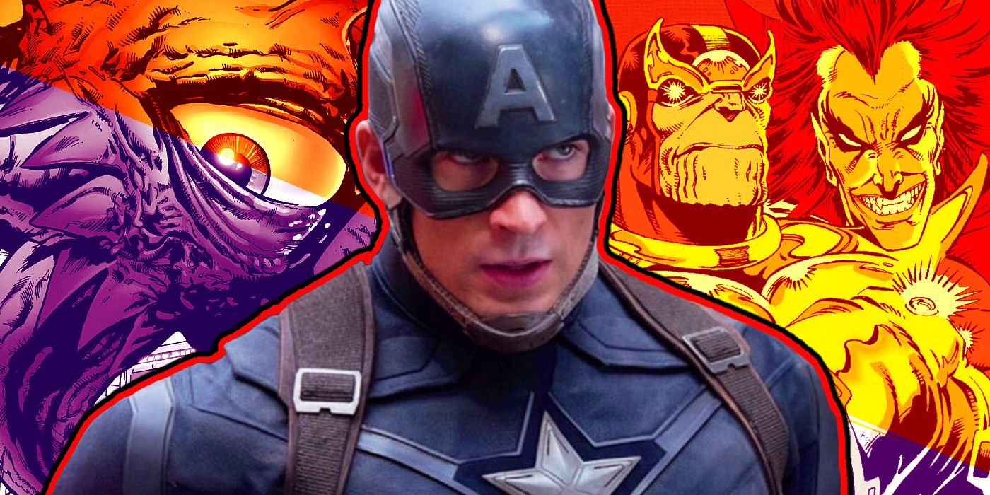 Captain America Marvel Strongest Villains Thanos Mephisto Galactus Apocalypse Annihilus Shuma Gorath