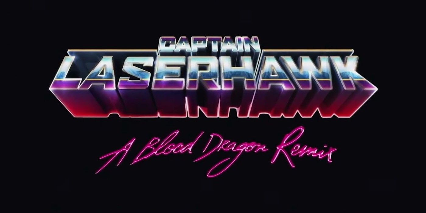 Captain Laserhawk A Blood Dragon Remix Logo
