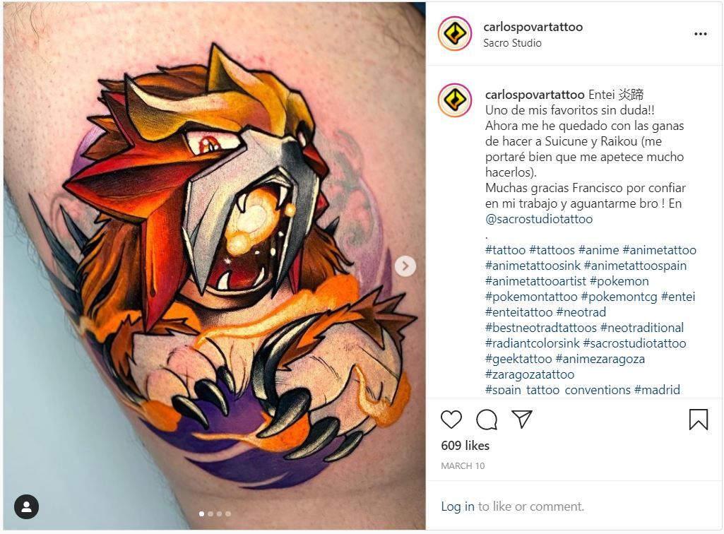 Tattoos Geeks - ➡️ Ash Ketchum • Pikachu . 💉 Tattoo feita por: @thebakery  . Sigam nosso perfil GEEK TATS 🤓🎮📺🎥] para ver mais tatuagens como essa!  Follow our profile GEEK TATS