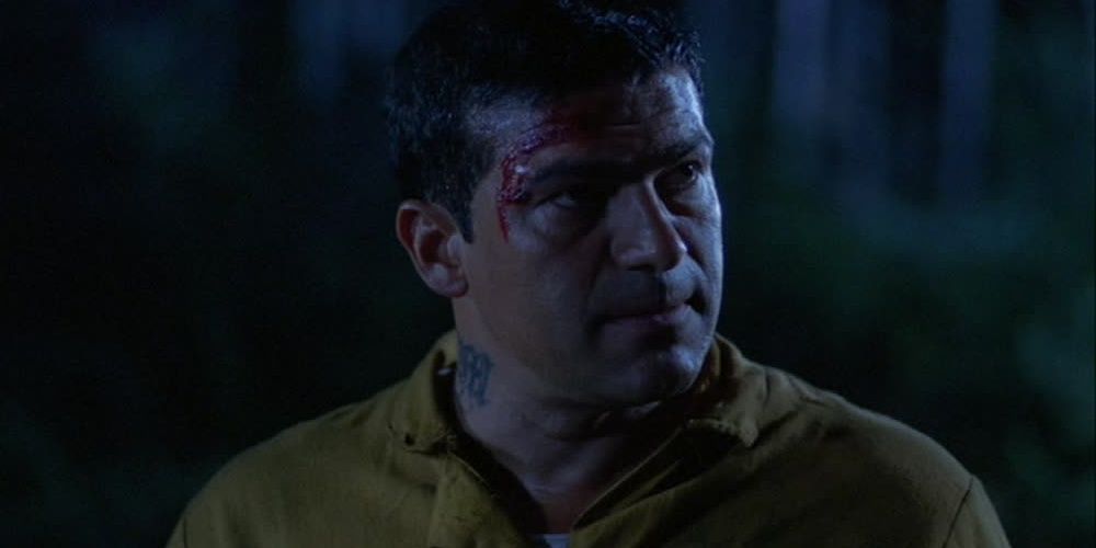 Chavez in prison uniform Wrong Turn 3.