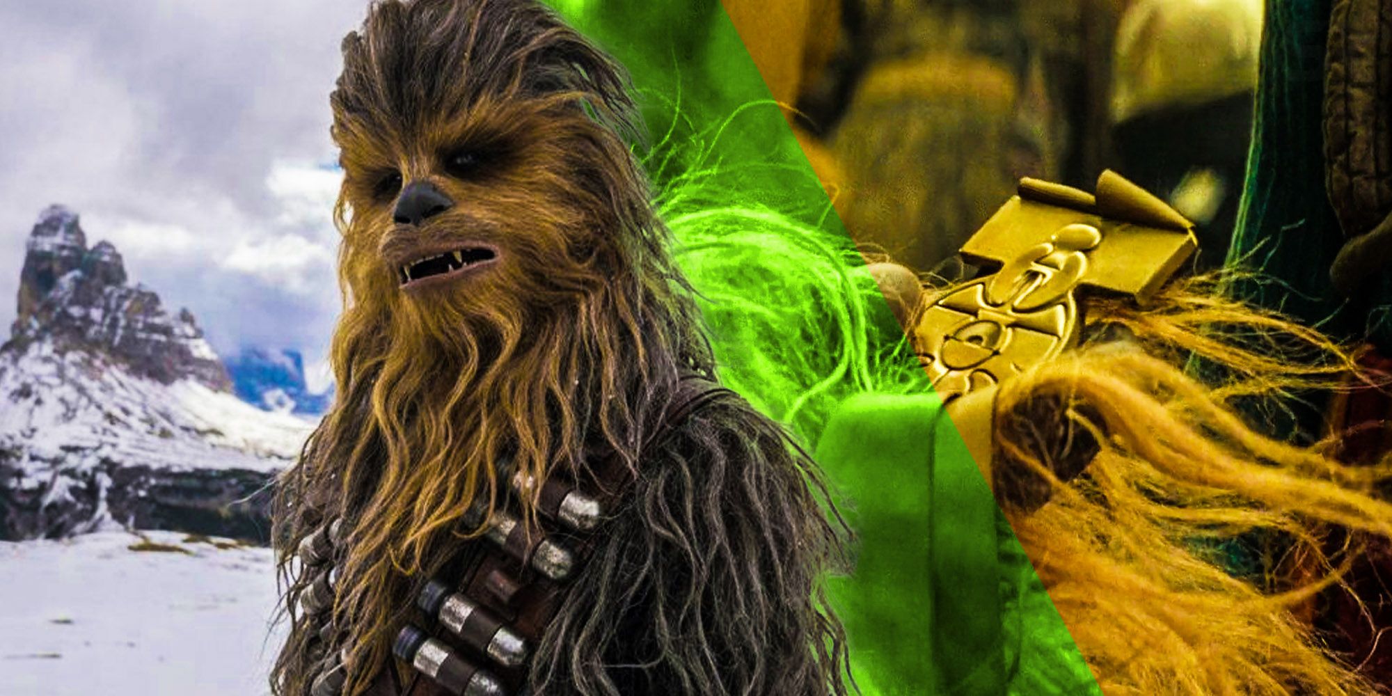 Chewbacca medal star wars rise of skywalker fan service