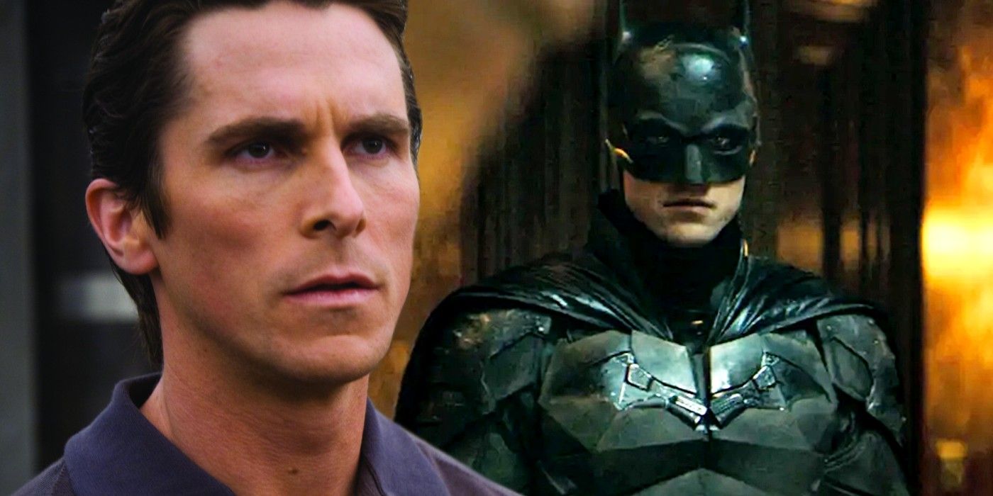 Christian Bale Rovert Pattinson The Batman