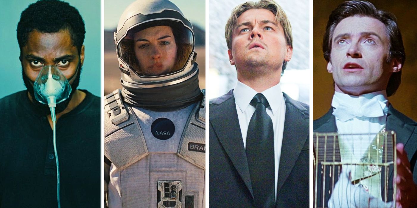 Christopher Nolan Sci-Fi Movies Inception Prestige Interstellar Tenet