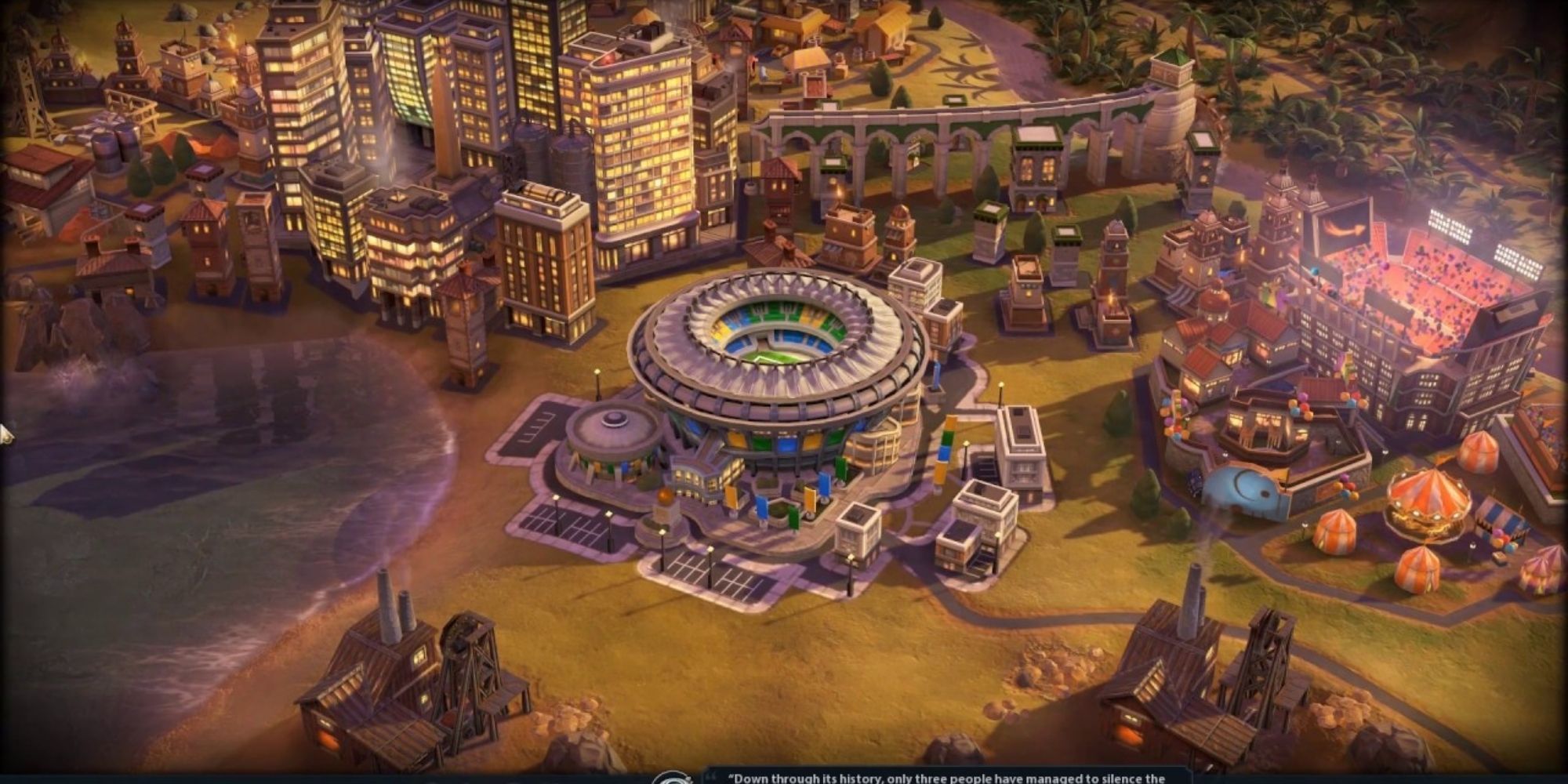 Estadio de Maracana as seen in Civilization 6