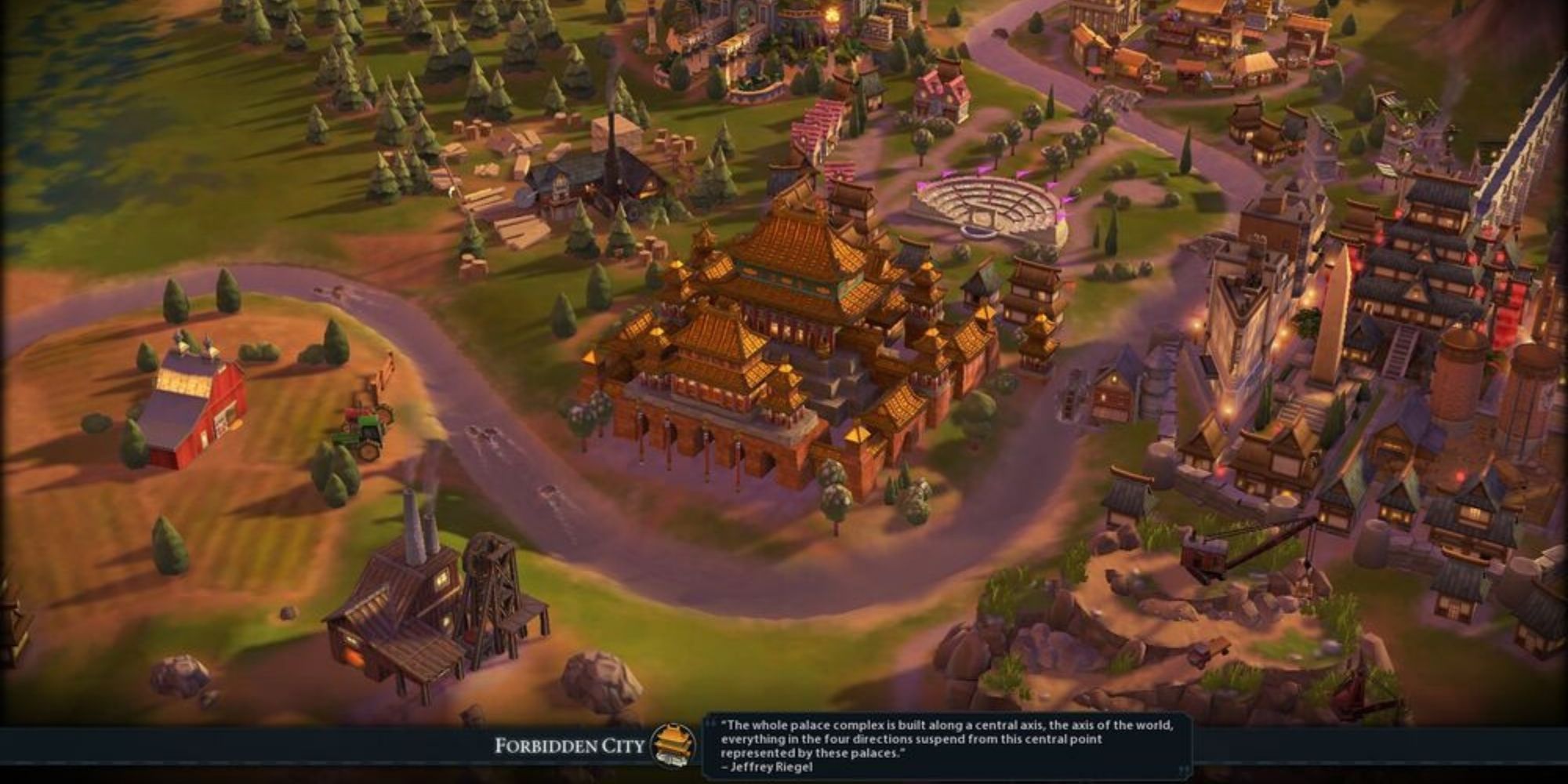 The Forbidden City as seen in Civilization-6