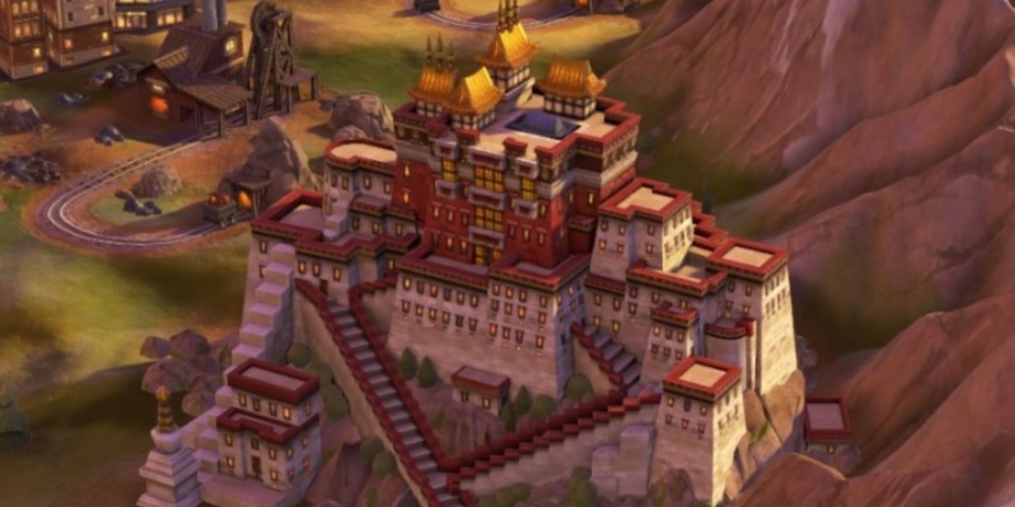 Potala Palace as seen in Civilization-6