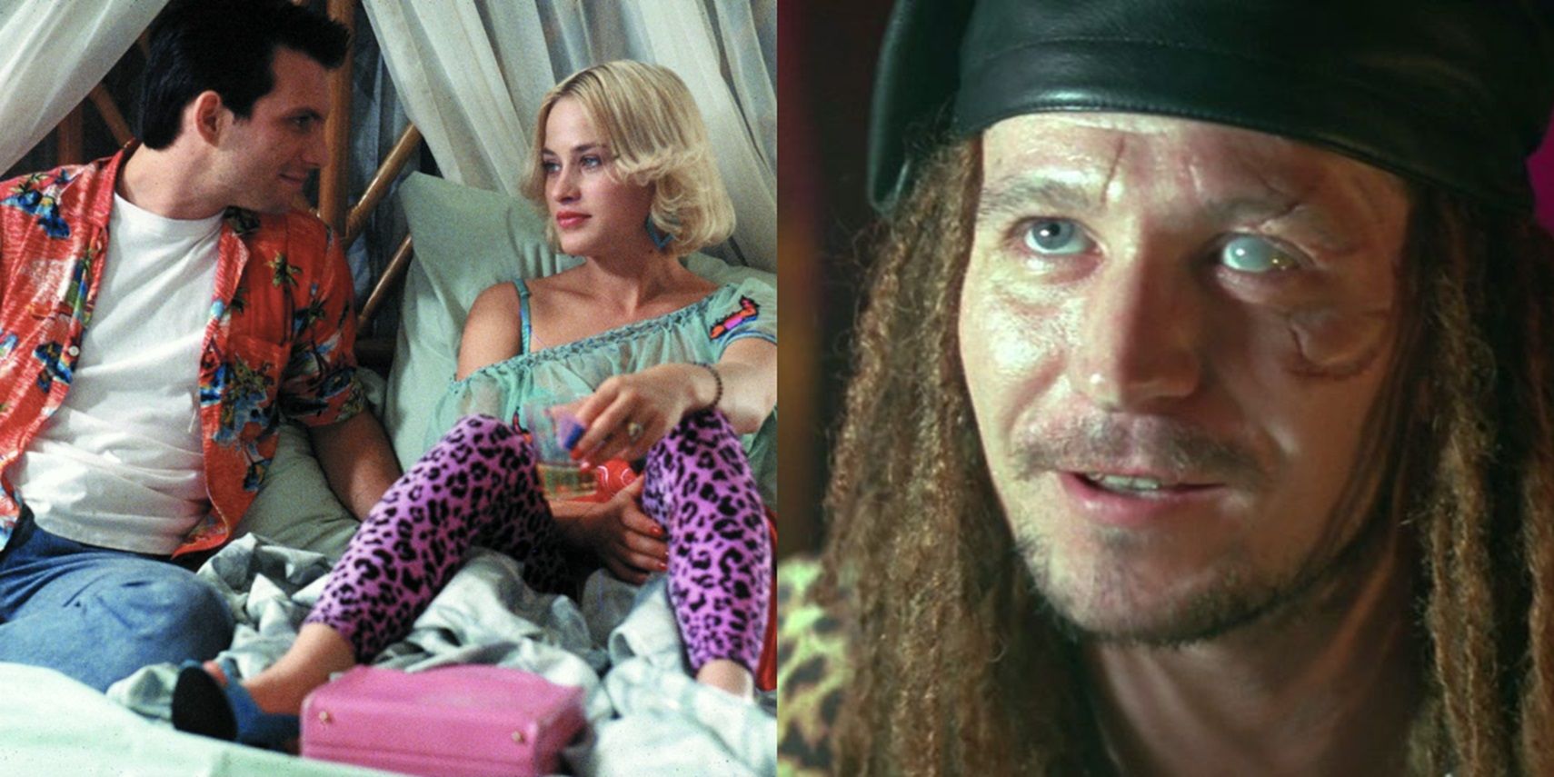 Clarence, Alabama, and Drexl in True Romance