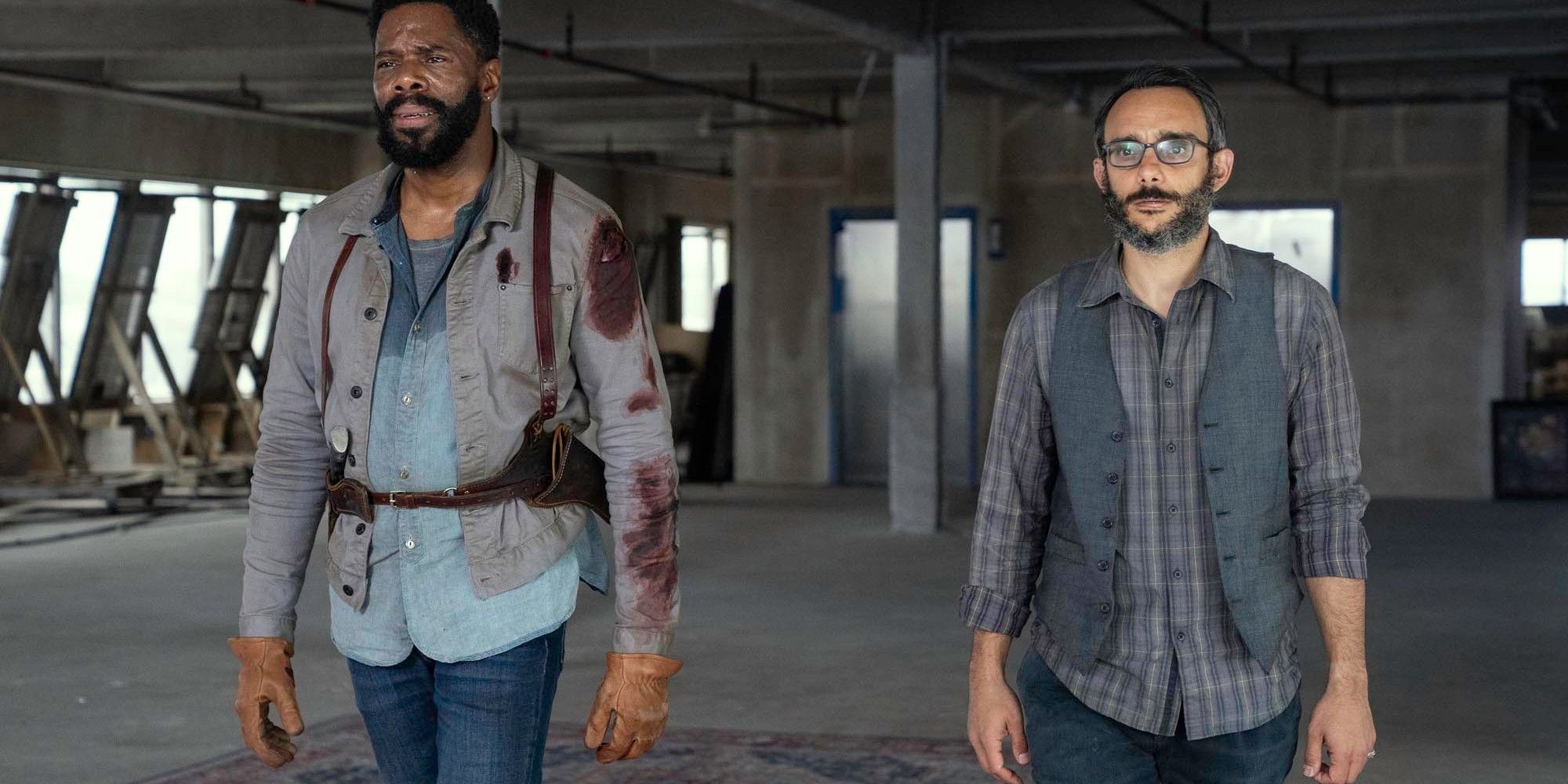 Colman Domingo as Victor Strand and Omid as Howard in Fear The Walking Dead