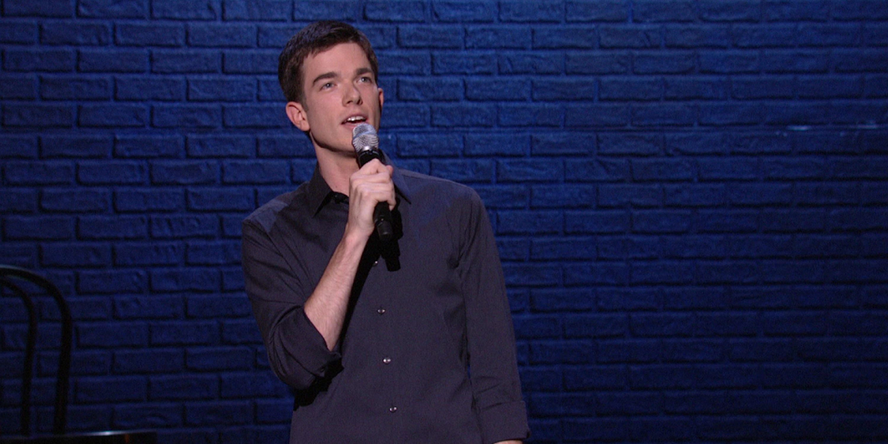 John Mulaney during one of his specials