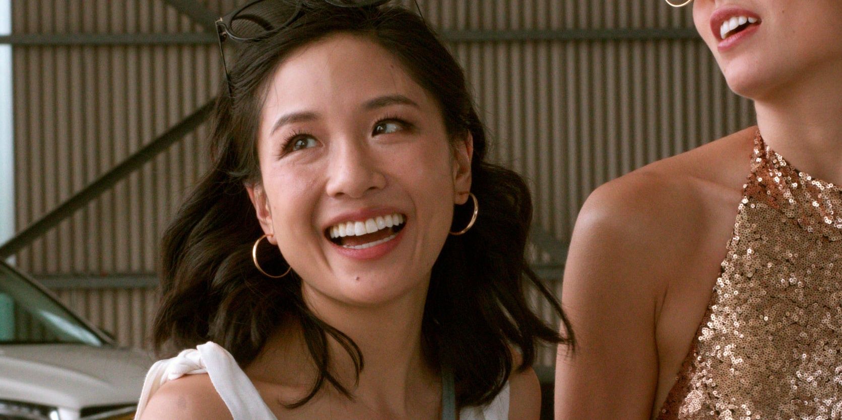 Contance Wu as Rachel Chu in Crazy Rich Asians