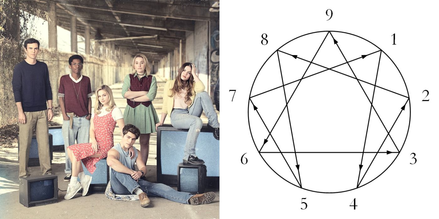 The cast of Cruel Summer and the nine intersections of an Enneagram
