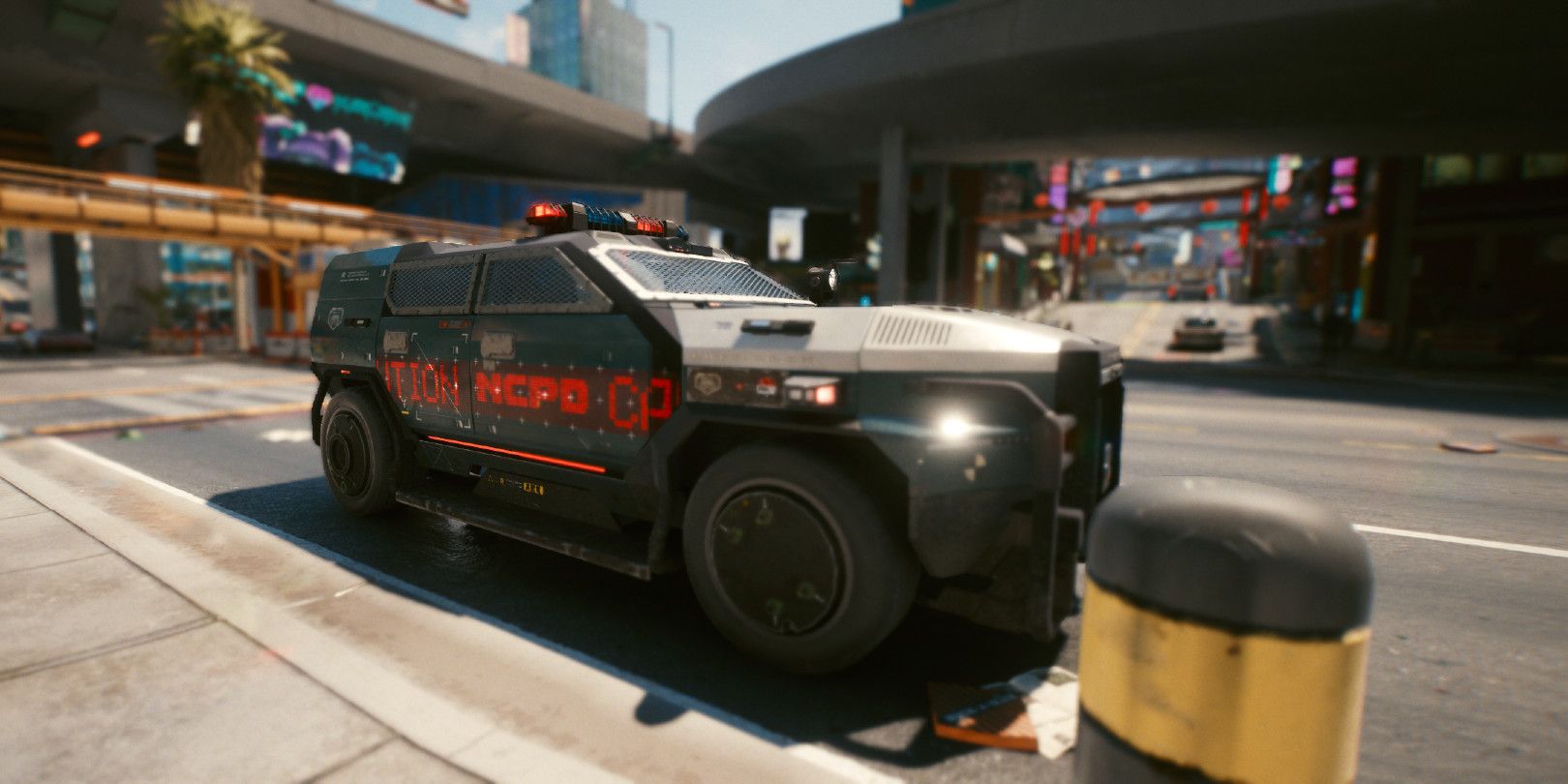 Cyberpunk 2077 Police Truck
