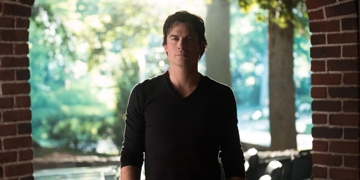 Ian Somerholder as Damon Salvatore in The Vampire Diaries