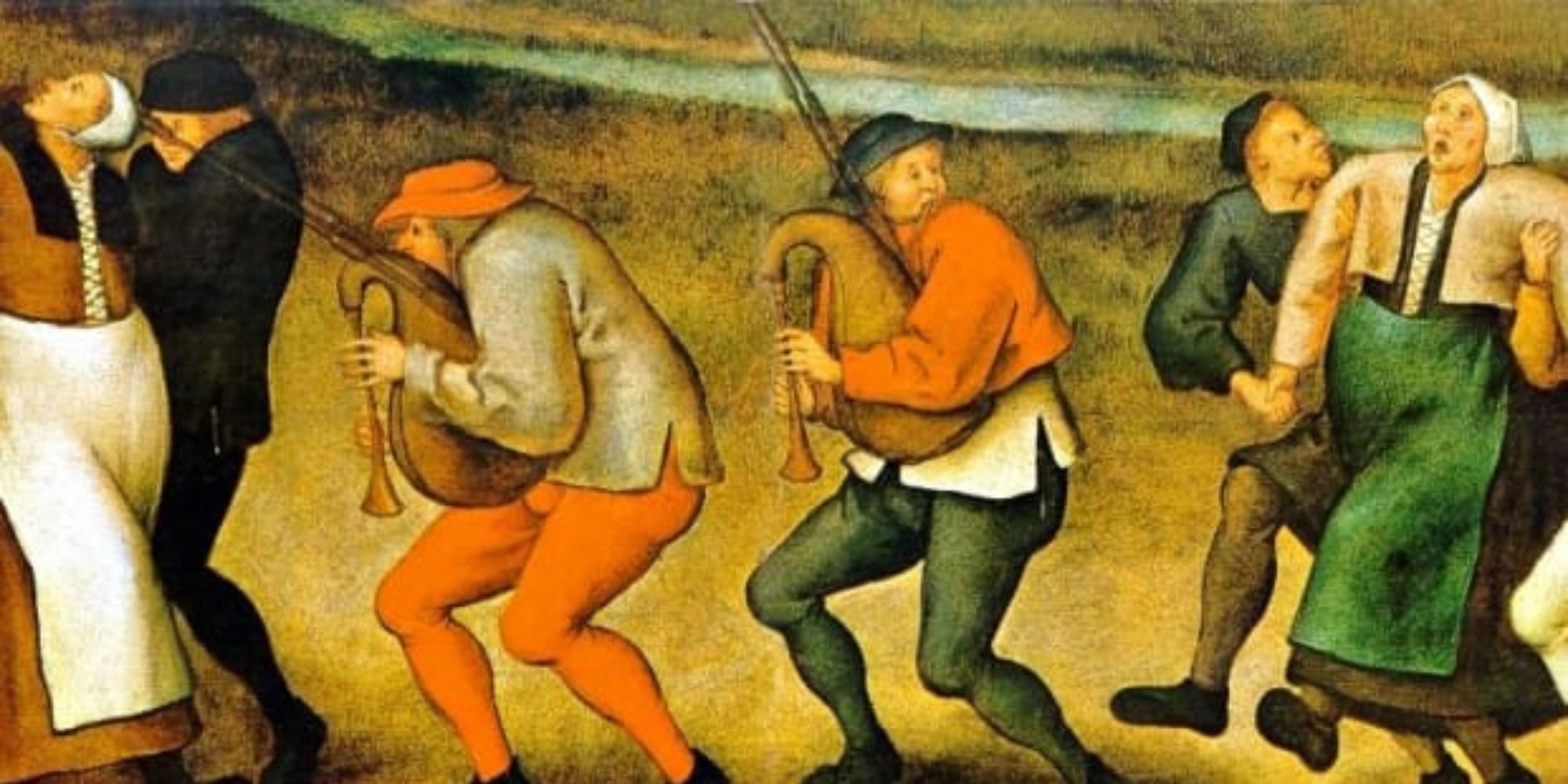 Depiction of the Dancing Plague of 1518