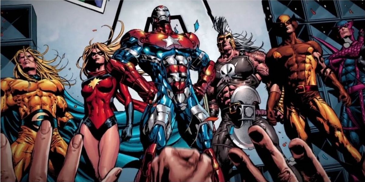 The world is introduced to the Dark Avengers