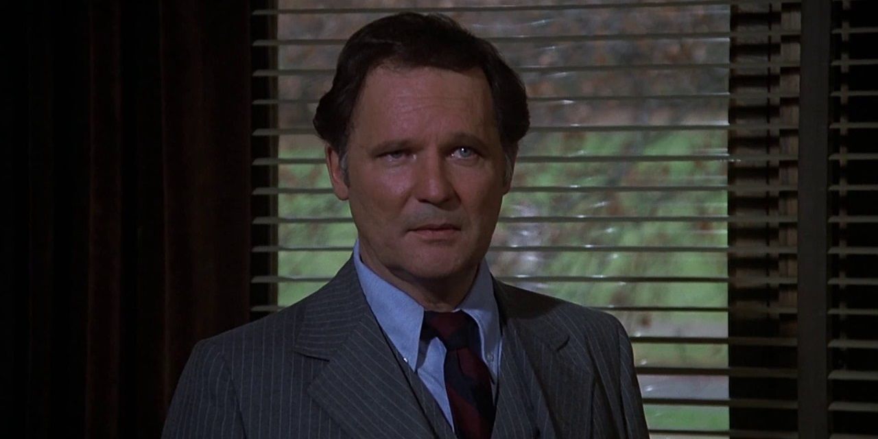 Dean Wormer in Animal House scowling