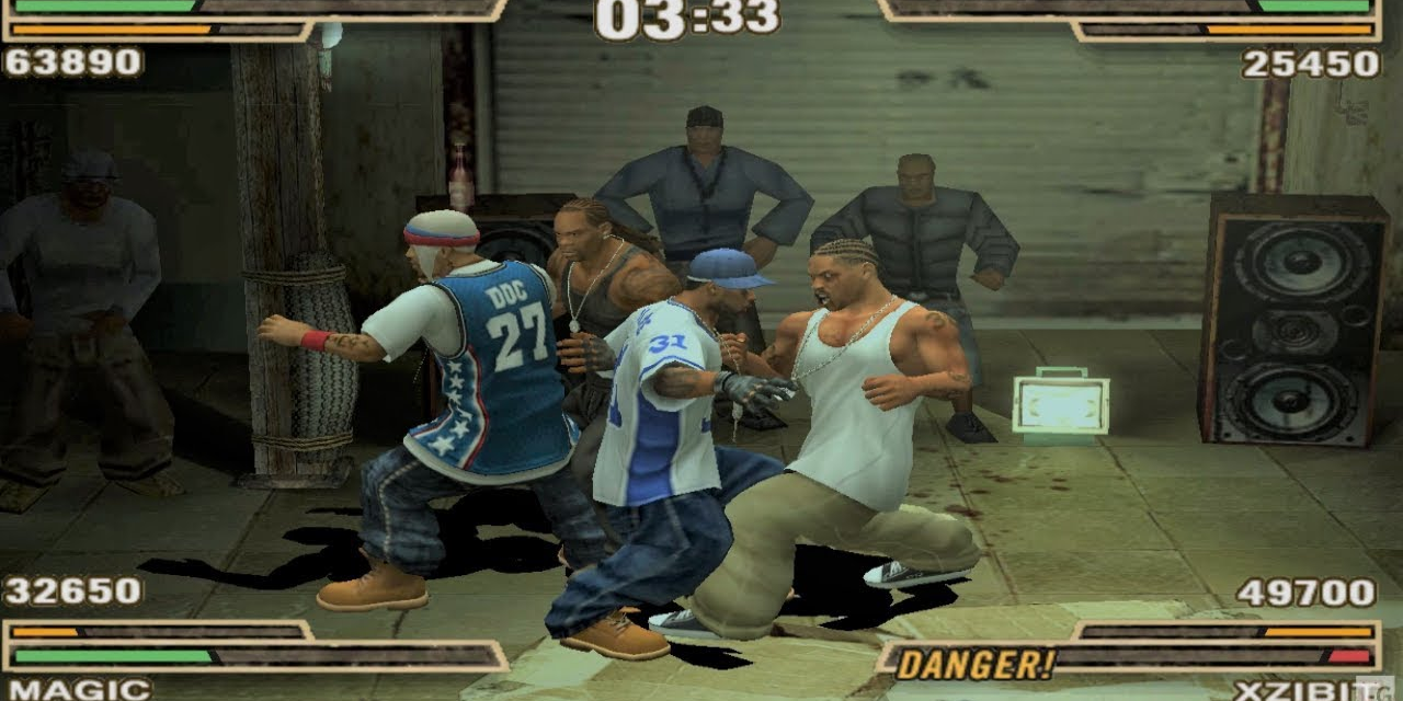 Gameplay action in Def Jam Fight For NY