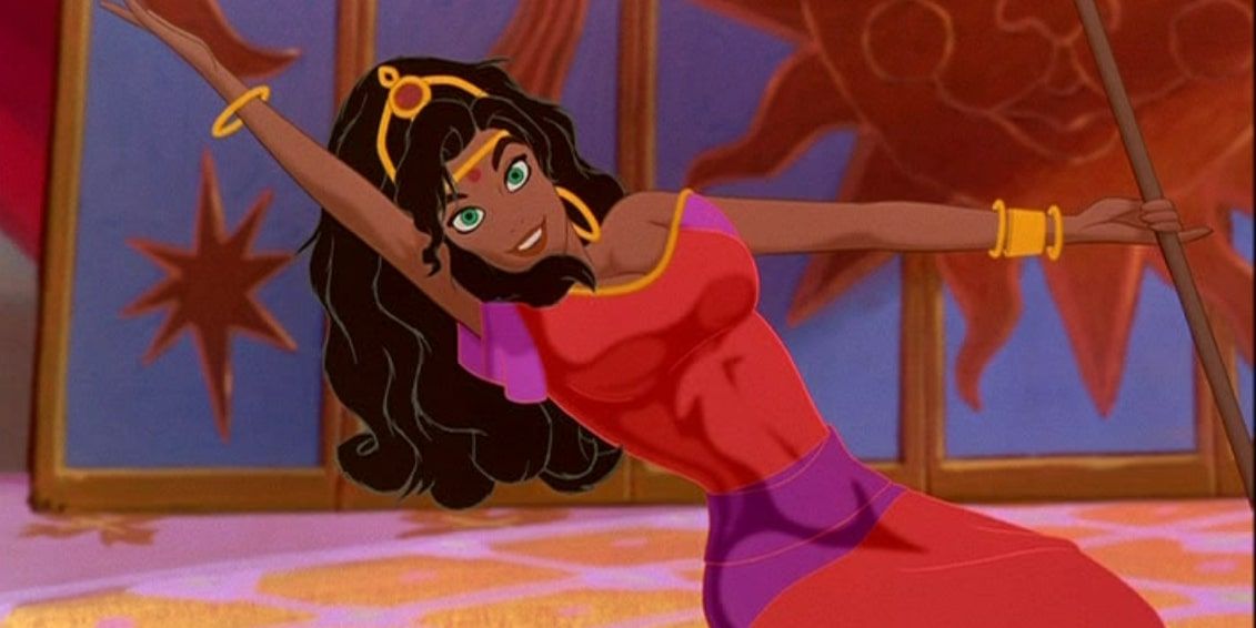 Esmeralda dancing