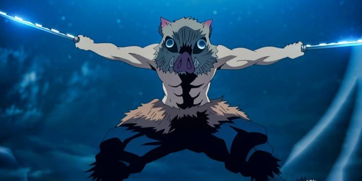 Why Demon Slayer S Inosuke S Wears A Pig S Head Screen Rant Why Demon Slayer S Inosuke S Wears A Pig S Head Screen Rant