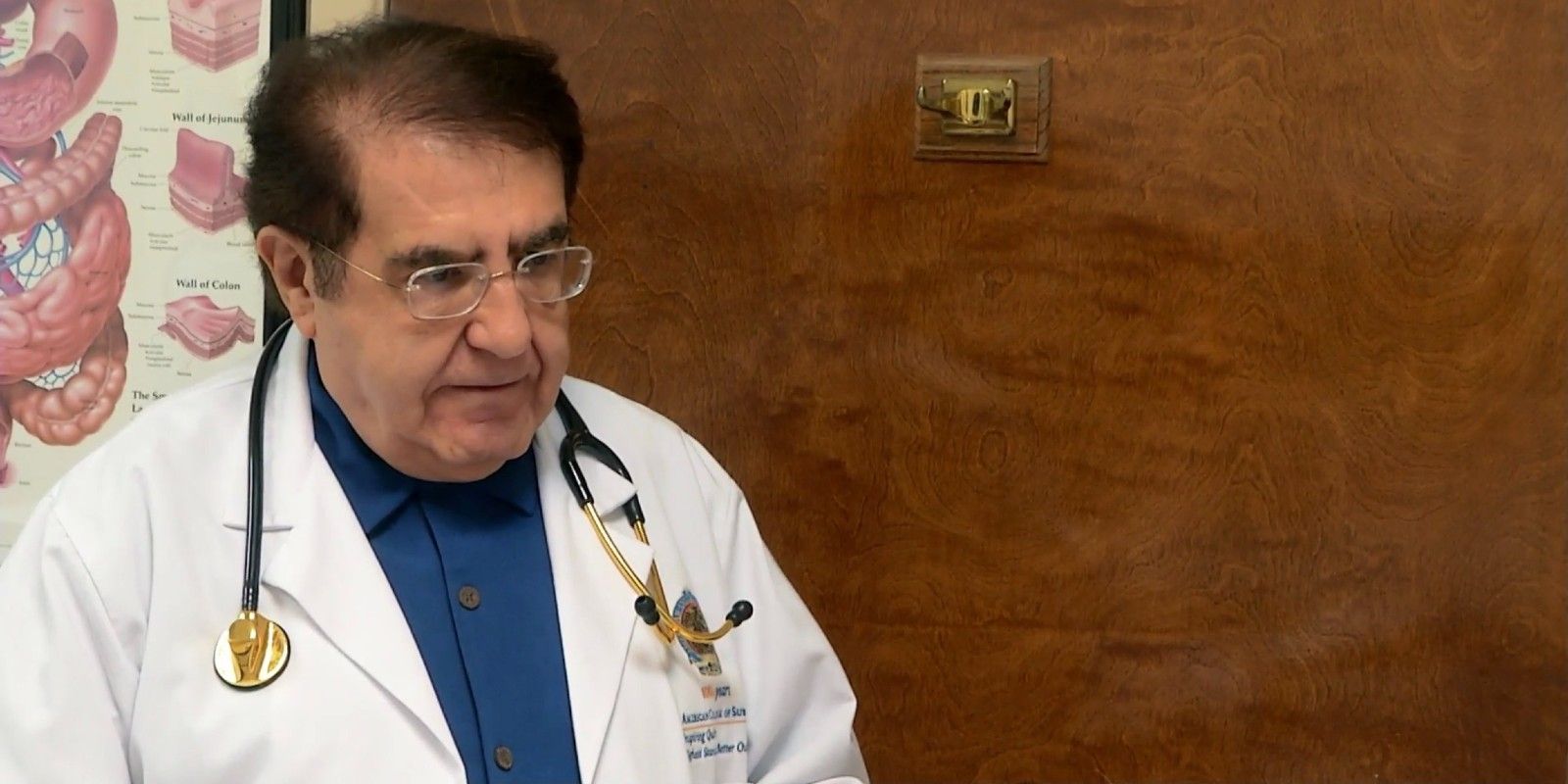 Doctor Now looks down at someone in My 600-Lb Life