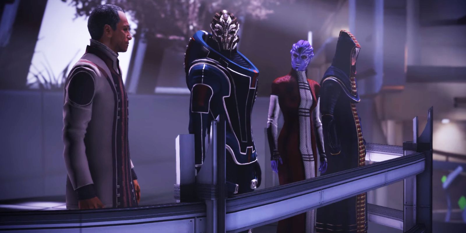 Does Mass Effect's Human Citadel Council Choice Matter