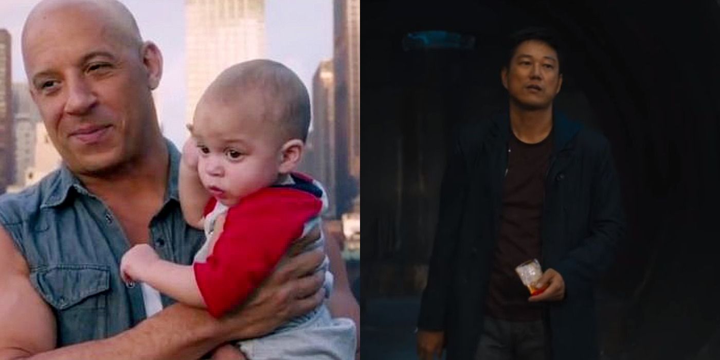 Dom and Han from the Fast and the Furious franchise