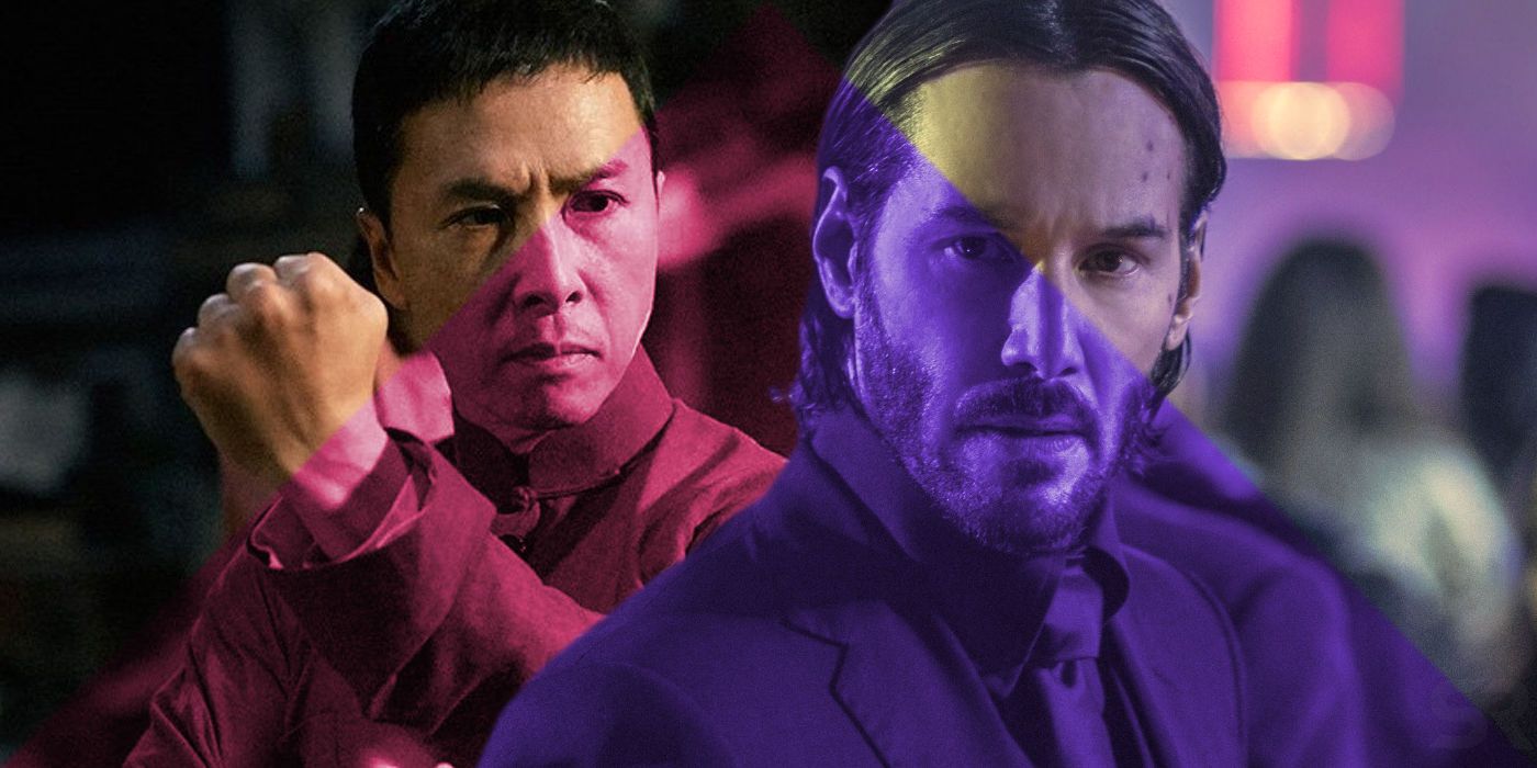 Donnie Yen and John Wick 3 with Keanu Reeves