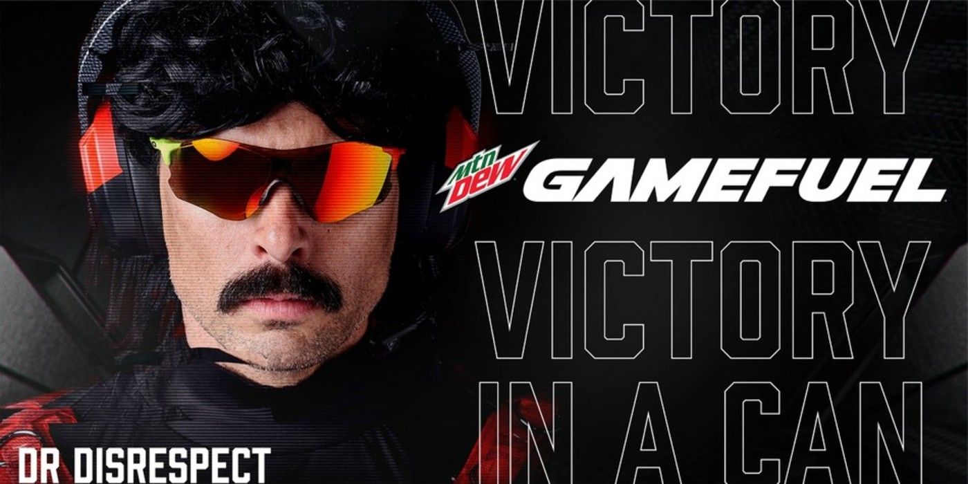 Dr Disrespect Mountain Dew Game Fuel Ad