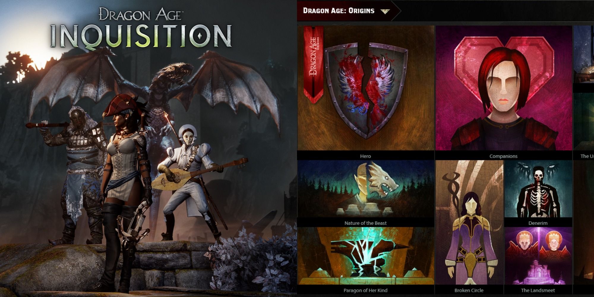 Can I play Dragon Age Inquisition before Origins?