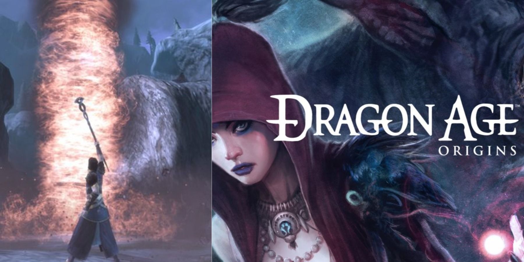 Dragon Age Origins Intro featuring Morrigan