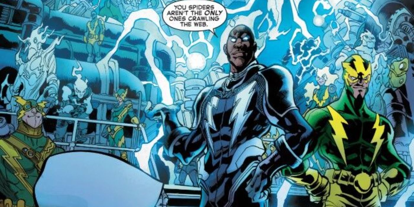 Electros from across the multiverse assemble in Marvel Comics